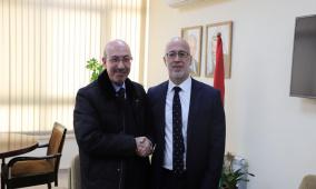 صبح يستقبل السفير البرازيلي لدى دولة فلسطين