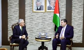 تعزيز الشراكة بين وزارة النقل وبلدية رام الله لتنظيم الحركة المرورية