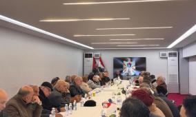 سفارة فلسطين تعقد لقاءً موسعاً لبحث أوضاع أبناء شعبنا في لبنان والتحديات التي تواجه الأونروا