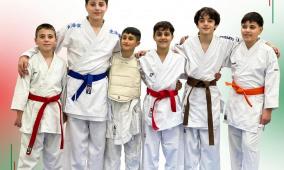 أكاديمية الأقصى للكاراتيه تتصدر الدوري العام لفئة 12–13 سنة في منطقة الشمال
