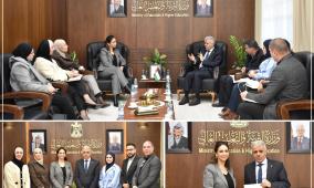 برهم يبحث مع صندوق النفقة الفلسطيني تعزيز التعاون لخدمة التعليم