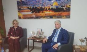 د. مجدلاني: يطلع ممثلة سويسرا على اخر المستجدات السياسية