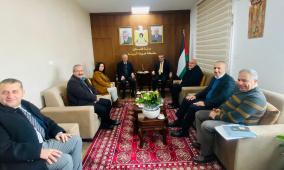 البيرة: سلطة جودة البيئة ووزارة الصناعة تبحثان آليات التعاون