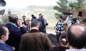 منتدى شارك الشبابي يستقبل سفراء الاتحاد الأوروبي في زيارة تضامنية دولية إلى قرية الشباب