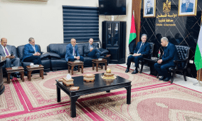 قلقيلية: المحافظ يستقبل القنصل العام الاسباني، ويطلعه على واقع المحافظة