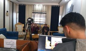 "فلسطينيات" تطلق إذاعة وتلفزيون "هنا غزة"