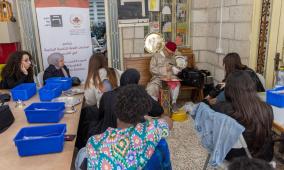 وكالة "بيت مال القدس" تطلق أسبوعاً تدريبياً لتطوير الحرف التقليدية في القدس