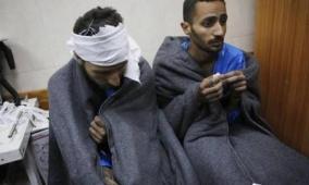 وصول 8 أسرى محررين إلى مستشفى الأقصى وسط قطاع غزة