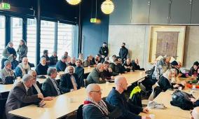  التجمع الديمقراطي الفلسطيني في الدنمارك وهيئة التنسيق في كوبنهاغن يكرّمان القوى الدنماركية الداعمة لفلسطين