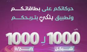بنك فلسطين يطلق حملته الرمضانية بعنوان "حركاتكم على بطاقاتكم وتطبيق بنكي بتربحكم"