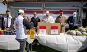 وكالة بيت مال القدس تطلق حملة المساعدة الاجتماعية من قريتي النبي صموئيل والجديرة