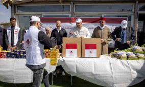 وكالة بيت مال القدس تطلق عملية المساعدة الاجتماعية من قريتي النبي صموئيل والجديرة