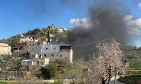 إصابات وإحراق مخزن ومركبة في هجوم للمستوطنين على جالود
