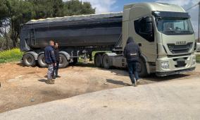 "جودة البيئة": إرجاع شاحنة محملة بمخلفات إسرائيلية إلى مصدرها بعد ضبطها في بيت لحم