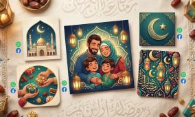 أجمل صور تهنئة عيد الفطر 2026.. بطاقات عيد مبارك جديدة للواتساب والفيسبوك