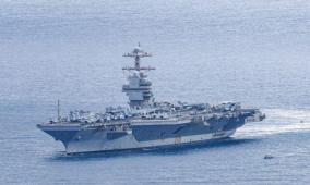 إيران تعلن إطلاق صواريخ نحو حاملة طائرات أمريكية وتحذر من ضربات إضافية