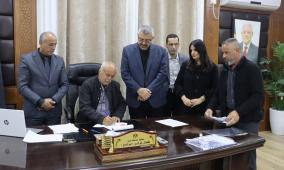 توقيع اتفاقيات زراعية في جنين لدعم 6 مزارعين وتعزيز الاستثمار المستدام
