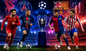 القنوات الناقلة المفتوحة لمباراة ليفربول وباريس وبرشلونة وأتلتيكو اليوم | شاهد مجاناً