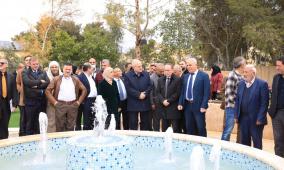 افتتاح حديقة عامة لتجمع جنوب غرب رام الله ومركزا لخدمات الجمهور في بيت عور التحتا