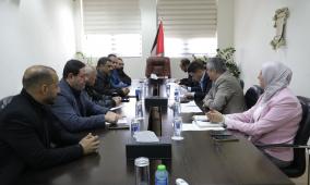 بسيسو يبحث احتياجات المنطقة الغربية لمحافظة رام الله والبيرة من مشاريع الطرق