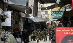 إصابة طفل وشاب برصاص الاحتلال خلال اقتحام مدينة نابلس