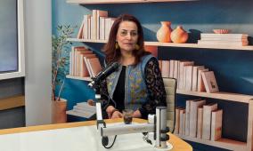 أحلام بشارات في "ضيف الراية".. نكتب لنقاوم النسيان ونحمي الذاكرة