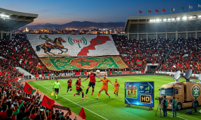 تردد قناة الرياضية المغربية 2026 TNT لمشاهدة مباراة الجيش الملكي ونهضة بركان بث مباشر