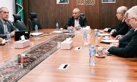 قطامي يعقد اجتماعا موسعا مع ممثلين المؤسسات والهيئات  في نابلس