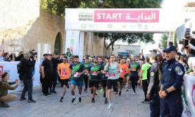 بالأسماء: تتويج الفائزين في ماراثون فلسطين الدولي العاشر في بيت لحم
