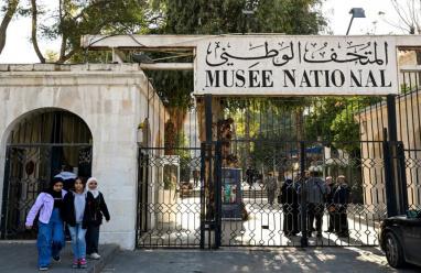سرقة قطع أثرية وثمينة من المتحف الوطني في دمشق