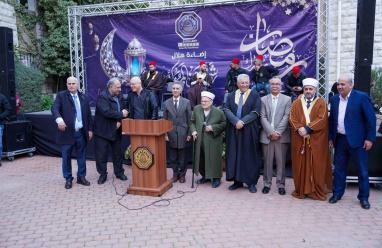 جامعة القدس تضيء هلال رمضان المبارك بحضور رسمي وديني