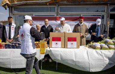 وكالة بيت مال القدس تطلق حملة المساعدة الاجتماعية من قريتي النبي صموئيل والجديرة