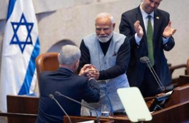رئيس الوزراء الهندي يؤكد من الكنيست دعم بلاده لاسرائيل