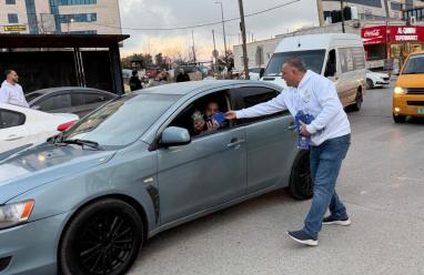 بالصور| "كهرباء القدس" تنفذ مبادرة «هلّ هلال الخير» في رام الله قبيل الإفطار
