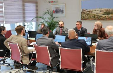 الجامعة العربية الأمريكية والمركز الروسي يبحثان آفاق التعاون الأكاديمي والثقافي