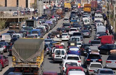 لبنان: الحكومة تحذر من كارثة إنسانية بعد ارتفاع عدد النازحين