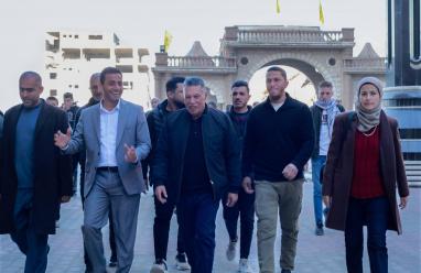 جامعة الأزهر بغزة تشارك في الإفطار الرمضاني للمعاهد الأزهرية