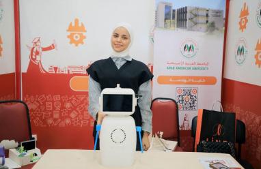طلبة في كلية الهندسة في الجامعة العربية الأمريكية يبتكرون نظاما تفاعليا داعما لأطفال التوحد