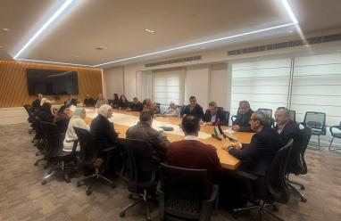 م. سمحان يبحث مع مركز التعليم البيئي تعزيز التعاون وتطوير العمل البيئي