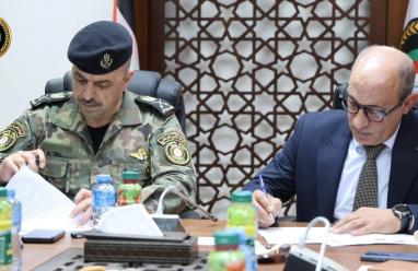 توقيع اتفاقية تعاون بين قوات الأمن الوطني والكلية الدولية الجامعية للعلوم والصحة