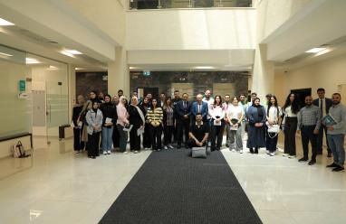 هيئة سوق رأس المال تستضيف طلبة مساق التأمين في جامعة بيرزيت