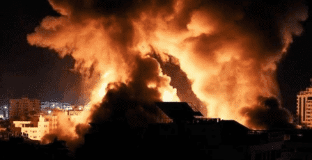 غزة.. شهيدان و6 إصابات في قصف إسرائيلي على مخيم البريج