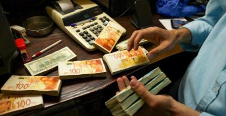 ثبات أسعار العملات مقابل الشيكل على انخفاض