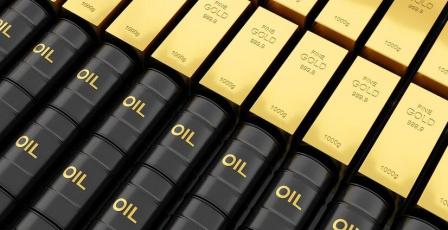 انخفاض أسعار الذهب وارتفاع النفط مع استقرار الدولار عالميا