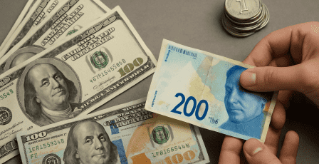 أسعار العملات مقابل الشيكل