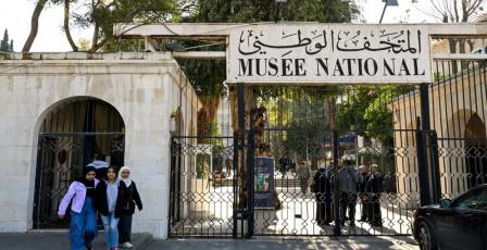 سرقة قطع أثرية وثمينة من المتحف الوطني في دمشق