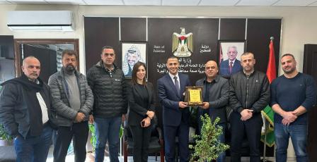 "فتح" في محافظة رام الله والبيرة تزور وتبارك لمدير عام صحة المحافظة الجديد د. أحمد درامنة