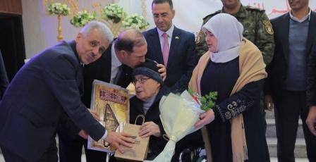 كميل وبرهم يكرمان المعلمين المتقاعدين الأسبق سناً في محافظة طولكرم