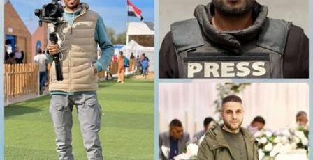 مدى" يدين بأشد العبارات استشهاد ثلاثة صحفيين فلسطينيين في استهداف إسرائيلي متعمد وسط قطاع غزة