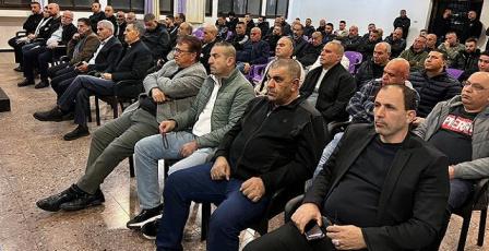 اجتماع شعبي في كفر مندا لمواجهة العنف وعصابات الإجرام